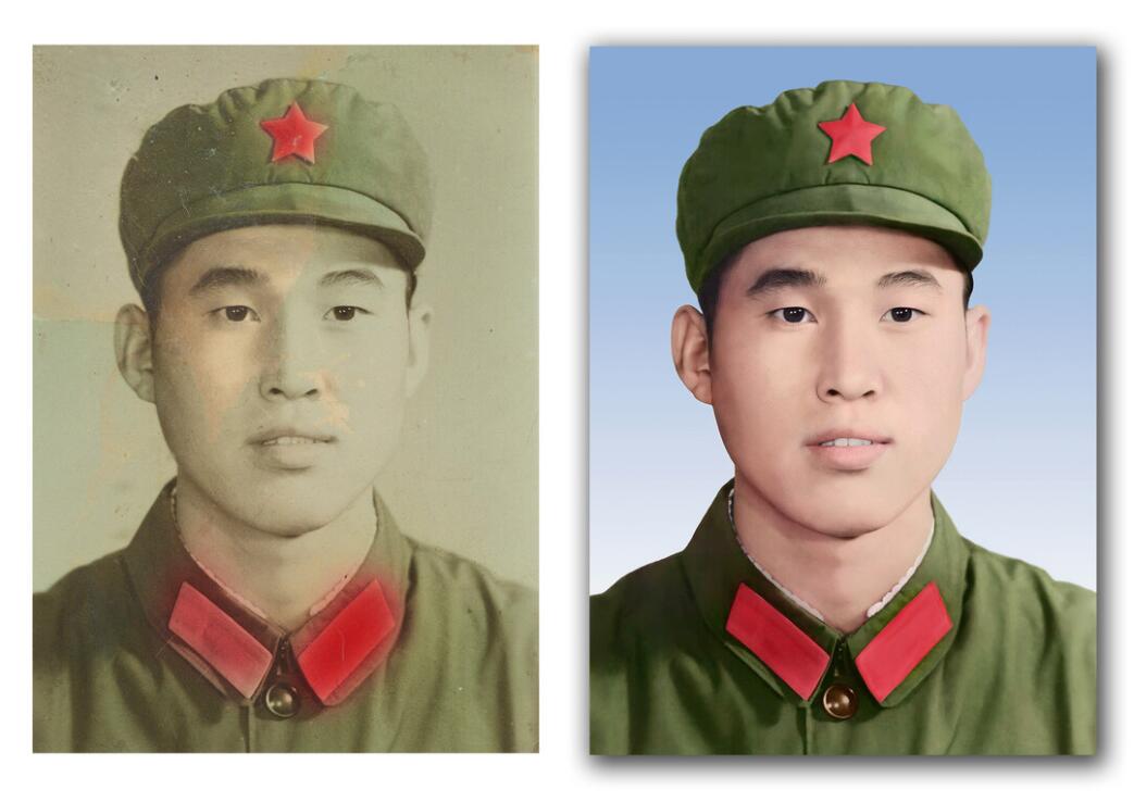 木鱼镇破损照片修复-18